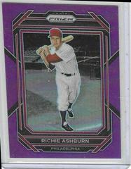 Richie Ashburn [Purple] #281 Baseball Cards 2023 Panini Prizm Prices