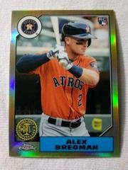 Alex Bregman Baseball Cards 2017 Topps Chrome 1987 Prices