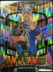 John Cena [Flash Prizm] #6 Wrestling Cards 2022 Panini Select WWE Championship Prices