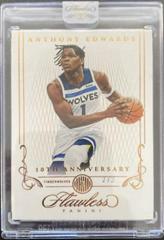 Anthony Edwards [Bronze] #199 Basketball Cards 2021 Panini Flawless Prices