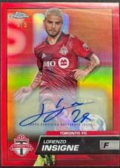 Lorenzo Insigne [Autograph Red] #44 Soccer Cards 2023 Topps Chrome MLS Prices