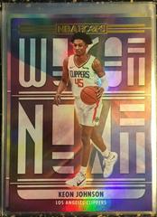 Keon Johnson [Holo] Basketball Cards 2021 Panini Hoops We Got Next Prices