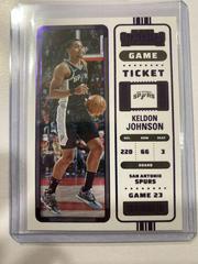 Keldon Johnson [Game Purple] Basketball Cards 2022 Panini Contenders Prices