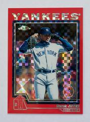 Derek Jeter [Red Xfractor] Baseball Cards 2004 Topps Chrome Prices