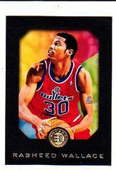 Rasheed Wallace Basketball Cards 1995 Skybox E-XL Prices