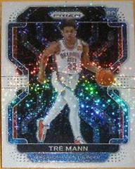 Tre Mann [White Sparkle Prizm] Basketball Cards 2021 Panini Prizm Prices