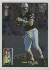 Kerry Collins [Player's Club Platinum] Football Cards 1995 Collector's Choice Prices