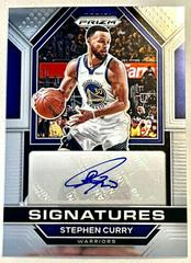 Stephen Curry #SIG-SCU Basketball Cards 2022 Panini Prizm Signatures Prices