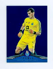 Iker Casillas [Blue] Soccer Cards 2018 Panini Treble Prices