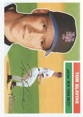 Tom Glavine #248 Baseball Cards 2005 Topps Heritage Prices