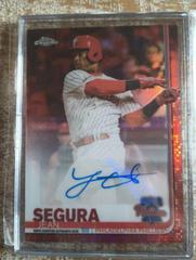 Jean Segura [Red Refracto] Baseball Cards 2019 Topps Chrome Autographs Prices
