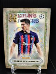 Robert Lewandowski #MM-3 Soccer Cards 2022 Topps Merlin Chrome UEFA Club Competitions Masters Prices