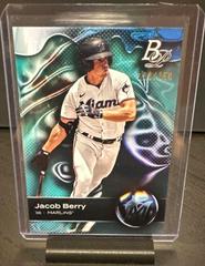 Jacob Berry [Aqua Ice] #TOP-11 Baseball Cards 2023 Bowman Platinum Top Prospects Prices