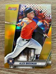 Alex Bregman [Gold Refractor] #38 Baseball Cards 2019 Bowman's Best Prices