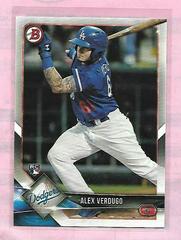 Alex Verdugo [Red] #72 Baseball Cards 2018 Bowman Prices