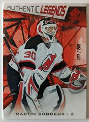 Martin Brodeur [Red Fragment] Hockey Cards 2021 SP Game Used Prices