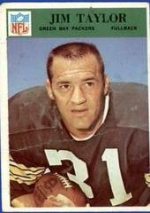 Jim Taylor #89 Football Cards 1966 Philadelphia Prices