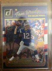Tom Brady [Press Proof Gold] #180 Football Cards 2016 Panini Donruss Prices