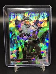 Kyle Pitts [Green Ice Prizm] #F-13 Football Cards 2021 Panini Prizm Fireworks Prices