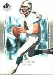 Jay Fiedler #15 Football Cards 2003 SP Authentic Prices