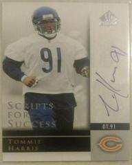 Tommie Harris #SS-TH Football Cards 2004 SP Authentic Scripts for Success Autograph Prices