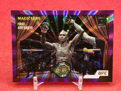 Israel Adesanya [Purple Laser] Ufc Cards 2022 Panini Donruss UFC Magicians Prices
