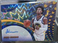James Wiseman [Fractal] Basketball Cards 2020 Panini Revolution Rookie Autographs Prices