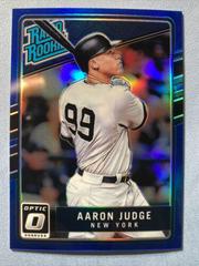 Aaron Judge [Blue] #38 Baseball Cards 2017 Panini Donruss Optic Prices