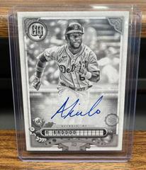 Akil Baddoo [Black & White] #GQA-AB Baseball Cards 2022 Topps Gypsy Queen Autographs Prices