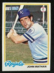 John Wathan #343 Baseball Cards 1978 Topps Prices