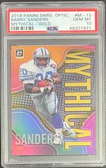 Barry Sanders [Gold] #M-13 Football Cards 2019 Donruss Optic Mythical Prices