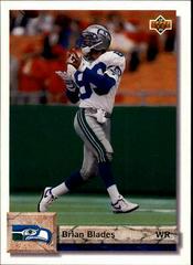 Brian Blades Football Cards 1992 Upper Deck Prices