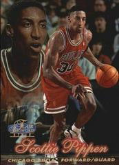 Scottie Pippen [Row 2] #16 Basketball Cards 1997 Flair Showcase Prices