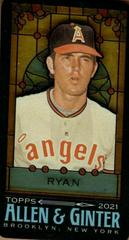 Nolan Ryan [Mini Stained Glass] #390 Baseball Cards 2021 Topps Allen & Ginter Prices