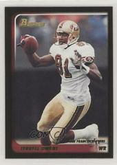 Terrell Owens #25 Football Cards 2003 Bowman Prices