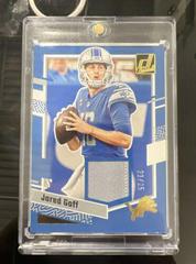 Jared Goff [Prime] #DTH-JG Football Cards 2023 Panini Donruss Threads Prices