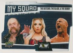 The Butcher, The Blade, The Bunny Wrestling Cards 2022 Upper Deck Allure AEW My Squad Prices