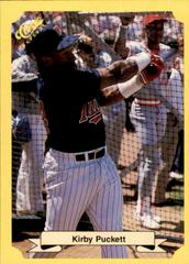 Kirby Puckett [Yellow Back] #112 Baseball Cards 1987 Classic Travel Update Prices