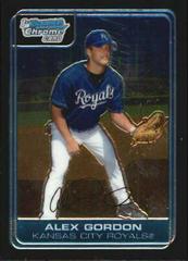 Alex Gordon #BC1 Baseball Cards 2006 Bowman Chrome Prospects Prices