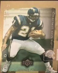 LaDainian Tomlinson [UD Star Rookies] Football Cards 2001 Upper Deck Rookie F/X Prices
