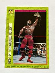 One For the Record Books [September] Wrestling Cards 1996 WWF Magazine Prices