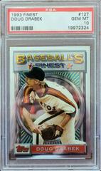 Doug Drabek #127 Baseball Cards 1993 Finest Prices