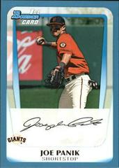 Joe Panik [Blue] Baseball Cards 2011 Bowman Draft Prospects Prices