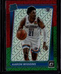 Aaron Wiggins [Choice Red Green] #191 Basketball Cards 2021 Panini Donruss Optic Prices