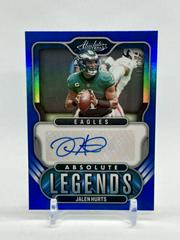 Jalen Hurts [Blue] #AL-JH Football Cards 2022 Panini Absolute Legends Signatures Prices