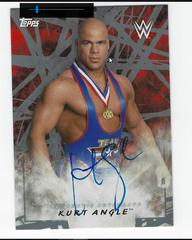 Kurt Angle [Silver] Wrestling Cards 2018 Topps WWE Road To Wrestlemania Autographs Prices