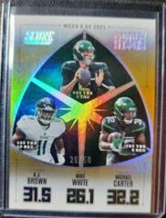 A. J. Brown, Mike White, Michael Carter #FS8 Football Cards 2022 Panini Score Fantasy Stars Prices