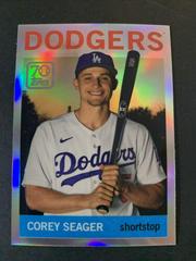 Corey Seager #70YTC-14 Baseball Cards 2021 Topps Chrome 70 Years of Baseball Prices