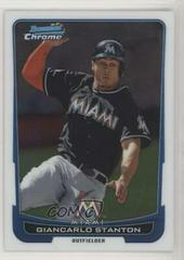 Giancarlo Stanton #5 Baseball Cards 2012 Bowman Chrome Prices