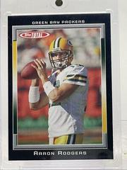 Aaron Rodgers [Black] #127 Football Cards 2006 Topps Total Prices